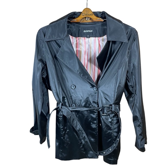 Avenue Women’s Button Down Trench Coat Size 18/20 - Picture 1 of 7